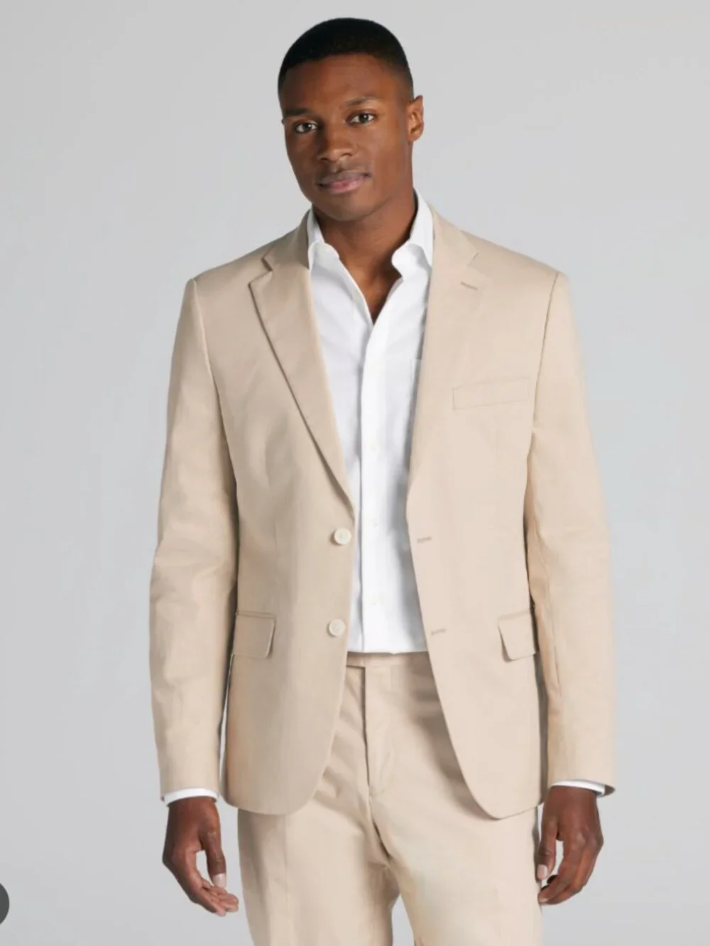 Tommy Hilfiger Tan Blazer Jacket Size 46L